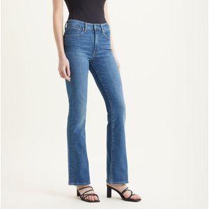 Jeans 725 Bootcut, hoge taille LEVI'S. Denim materiaal. Maten Maat 29 (US) - Lengte 34. Blauw kleur