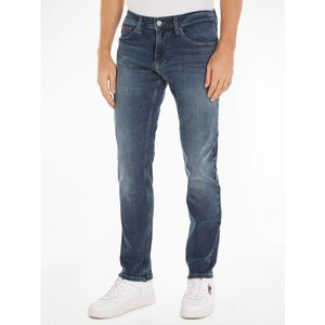 Slim jeans, scanton TOMMY JEANS. Katoen materiaal. Maten Maat 38 (US) - Lengte 32. Zwart kleur