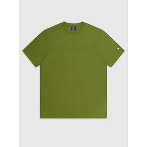 T-shirt met korte mouwen CHAMPION. Katoen materiaal. Maten XL. Groen kleur