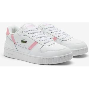 Lage sneakers T Clip Set LACOSTE. Polyester materiaal. Maten 37. Wit kleur