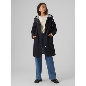 Lange parka met kap VERO MODA. Polyester materiaal. Maten XS. Zwart kleur