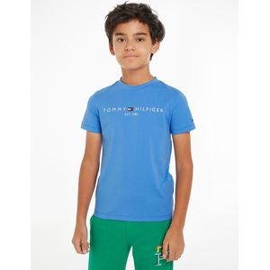 T-shirt met korte mouwen, 10-16 jaar TOMMY HILFIGER. Katoen materiaal. Maten 12 jaar - 150 cm. Blauw kleur
