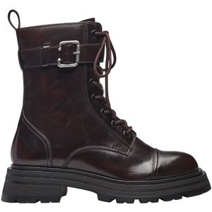 Boots met veters TAMARIS. Synthetisch materiaal. Maten 38. Rood kleur