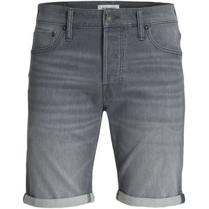 Jeansshort JACK & JONES. Katoen materiaal. Maten XL. Grijs kleur