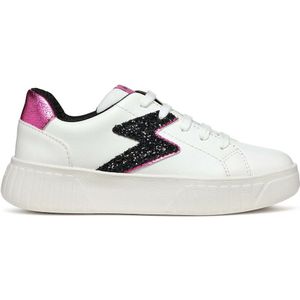 Ademende sneakers Mikiroshi GEOX. Polyurethaan materiaal. Maten 32. Wit kleur