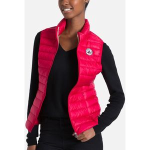 Bodywarmer met rits SEDA JOTT. Polyamide materiaal. Maten S. Rood kleur