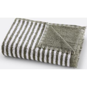 La Redoute Intérieurs - Arzon - Handdoek - Kaki - 100% Katoen - Badstof 500 g/m2