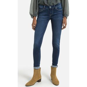SOHO skinny jeans met lage taille PEPE JEANS. Denim materiaal. Maten Maat 32 (US) - Lengte 32. Blauw kleur