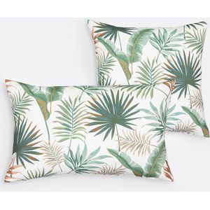 LA REDOUTE INTERIEURS - Acapulco - Buitenkussen - Groen - 70% Katoen, 30% Polyester