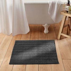 LA REDOUTE INTERIEURS - Getuft Badmat - Koolstof Kleur - 100% Katoen