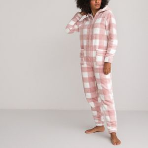 Onesie, in fleecetricot LA REDOUTE COLLECTIONS. Polyester materiaal. Maten 38/40 FR - 36/38 EU. Andere kleur