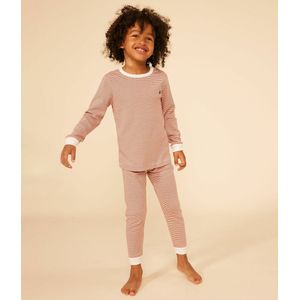 2-delige pyjama, milleraies strepen PETIT BATEAU. Katoen materiaal. Maten 5 jaar - 108 cm. Andere kleur