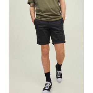 Rechte short Bowie JACK & JONES. Katoen materiaal. Maten XL. Zwart kleur