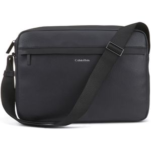 Tas voor laptop Messenger CALVIN KLEIN. Polyester materiaal. Maten één maat. Zwart kleur