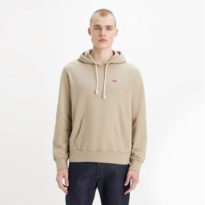 Hoodie met logo Chesthit LEVI'S. Katoen materiaal. Maten XXL. Beige kleur