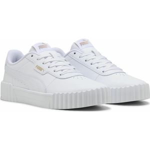 Sneakers Carina 3.0 PUMA. Leer materiaal. Maten 38. Wit kleur