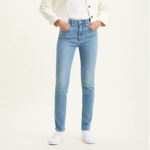 Skinny jeans 721 High Rise LEVI'S. Denim materiaal. Maten Maat 27 (US) - Lengte 34. Blauw kleur