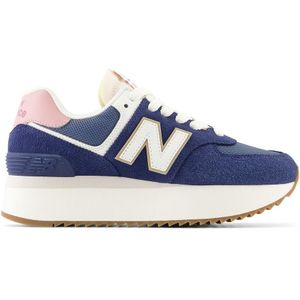 Sneakers WL574 NEW BALANCE. Leer materiaal. Maten 41. Blauw kleur