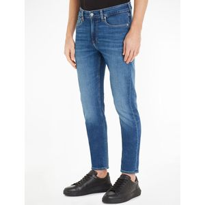 Slim tapered jeans CALVIN KLEIN JEANS. Katoen materiaal. Maten W34 - Lengte 32. Blauw kleur