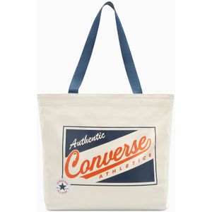 Totebag Core AOP CONVERSE. Canvas materiaal. Maten één maat. Wit kleur