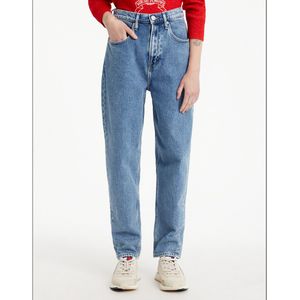 Mom jeans, hoge taille TOMMY JEANS. Denim materiaal. Maten Maat 29 US - Lengte 30. Blauw kleur