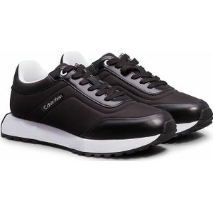 Sneakers Runner CALVIN KLEIN JEANS. Polyester materiaal. Maten 41. Zwart kleur