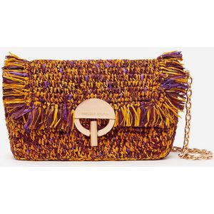Vanessa Bruno - NANO MOON - Schoudertas - Geel - Raffia