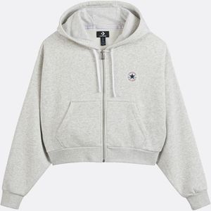 Hoodie Retro Chuck CONVERSE. Katoen materiaal. Maten M. Grijs kleur