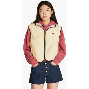 Omkeerbaar mouwloos jasje TOMMY JEANS. Polyester materiaal. Maten L. Wit kleur