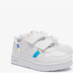 Sneakers in leer T-Clip LACOSTE. Polyurethaan materiaal. Maten 19. Wit kleur