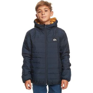 Omkeerbare donsjas met kap QUIKSILVER. Polyester materiaal. Maten 14 jaar - 162 cm. Blauw kleur