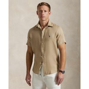 Hemd in linnen POLO RALPH LAUREN. Linnen materiaal. Maten XL. Beige kleur