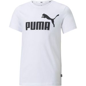T-shirt met korte mouwen PUMA. Katoen materiaal. Maten 12 jaar - 150 cm. Wit kleur