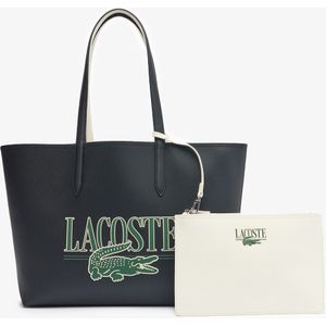 Omkeerbare shoppingtas met afneembaar tasje  Anna LACOSTE. Polyester materiaal. Maten é�én maat. Zwart kleur