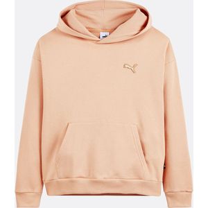 Hoodie PUMA. Katoen materiaal. Maten XS. Beige kleur