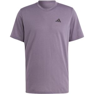 T-shirt voor training Aeroready adidas Performance. Polyester materiaal. Maten XS. Violet kleur