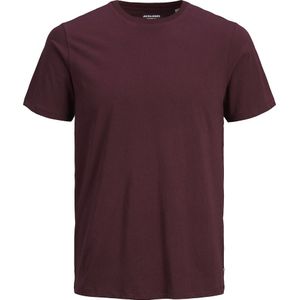 T-shirt met ronde hals in bio katoen JACK & JONES. Bio katoen materiaal. Maten XL. Rood kleur