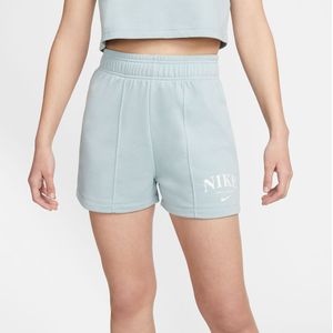 Sportshort in mixed katoen NIKE. Katoen materiaal. Maten M. Blauw kleur