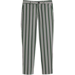 Korte slim broek, hoge taille CHLOE STORA X LA REDOUTE. Katoen materiaal. Maten 36 FR - 34 EU. Groen kleur