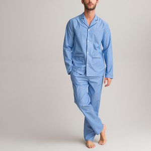 Pyjama LA REDOUTE COLLECTIONS. Katoen materiaal. Maten S. Blauw kleur