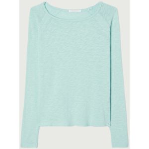 T-shirt met boothals en lange mouwen Sonoma AMERICAN VINTAGE. Katoen materiaal. Maten S. Blauw kleur