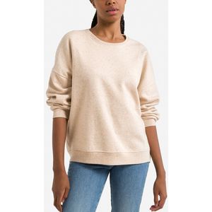 Sweater met ronde hals Chebbi SESSUN. Katoen materiaal. Maten S. Beige kleur