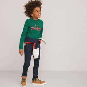 Slim jeans LA REDOUTE COLLECTIONS. Katoen materiaal. Maten 3 jaar - 94 cm. Blauw kleur