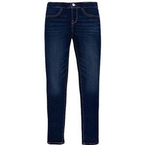 Jeans jegging LEVI'S KIDS. Katoen materiaal. Maten 5 jaar - 108 cm. Blauw kleur