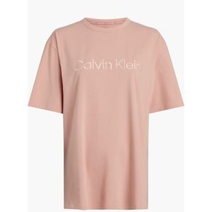 Pyjama T-shirt met korte mouwen Pure Cotton CALVIN KLEIN UNDERWEAR. Katoen materiaal. Maten XS. Roze kleur