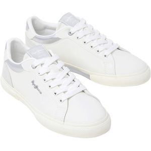 Sneakers Kenton Court PEPE JEANS. Polyurethaan materiaal. Maten 41. Wit kleur