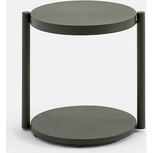 Bijzettafel in staal, Valnix LA REDOUTE INTERIEURS. Metaal materiaal. Maten één maat. Groen kleur