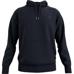 Hoodie met geborduurd ton sur ton logo TIMBERLAND. Katoen materiaal. Maten M. Blauw kleur