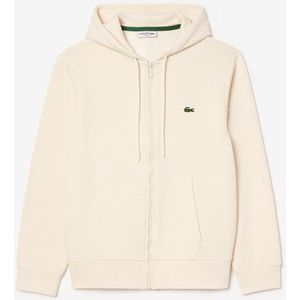 Zip-up hoodie in katoen LACOSTE. Katoen materiaal. Maten XXL. Groen kleur