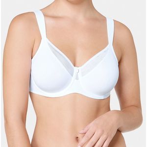 Minimizer BH TRUE SHAPE SENTATION TRIUMPH. Polyamide materiaal. Maten 95E FR - 80E EU. Wit kleur